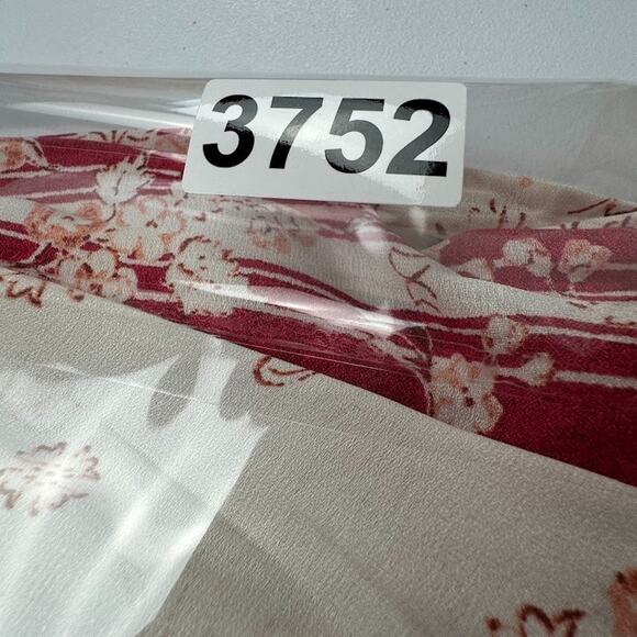 Free People Dress Women 6 Cream Floral Halter Maxi Fairy Whimsy Beach Boho Flowy - Picture 15 of 15